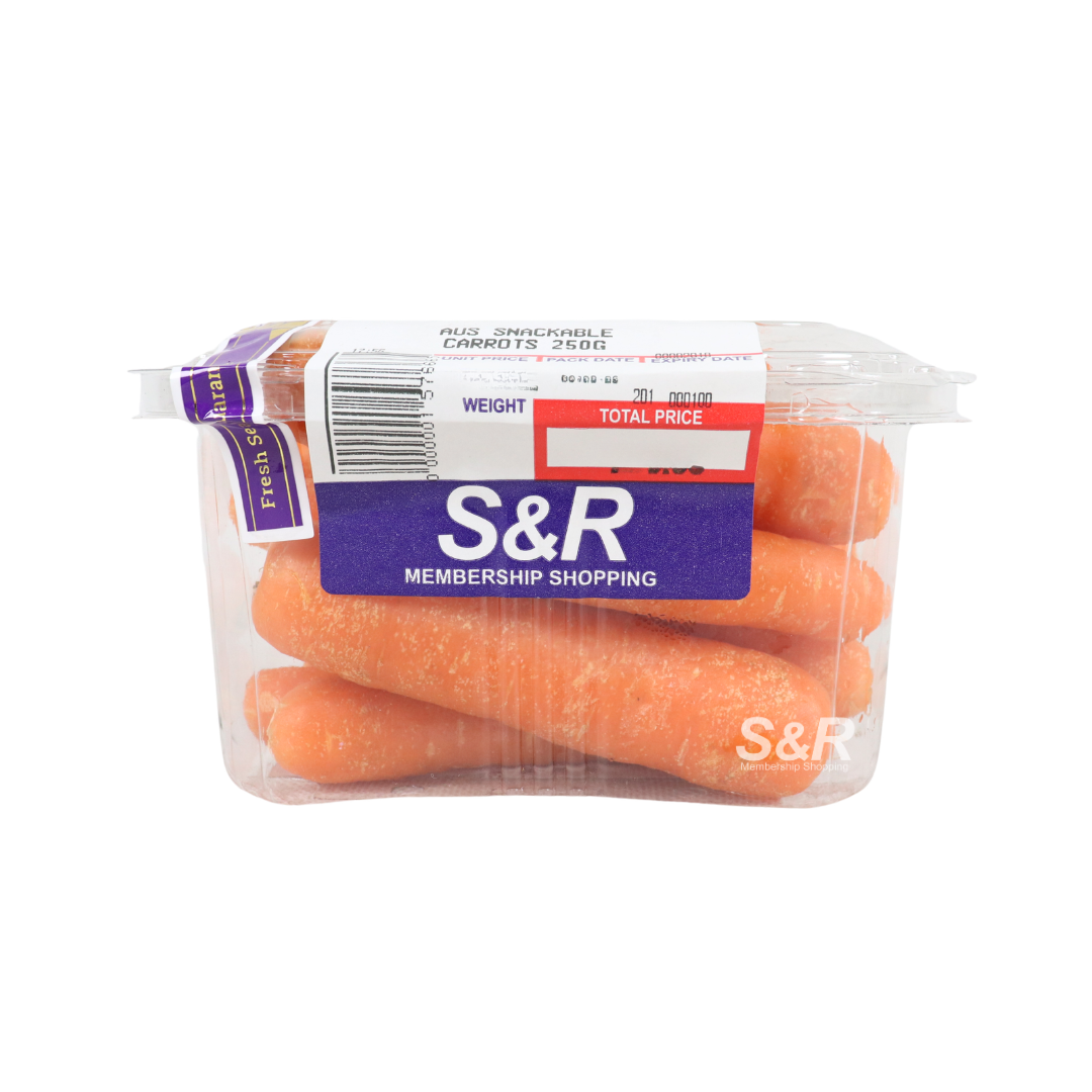 S&R Australian Snackable Carrots 250g